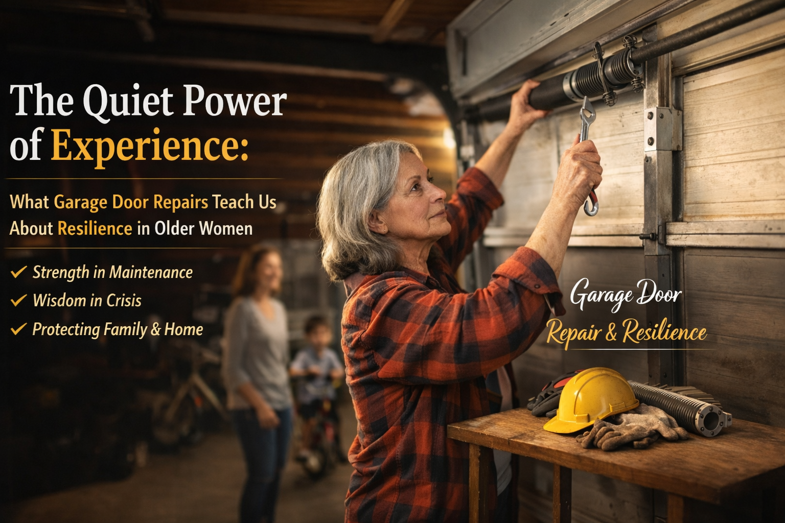 The Quiet Power Of Experience What Garage Door Repairs Teach Us About Resilience in Older Women